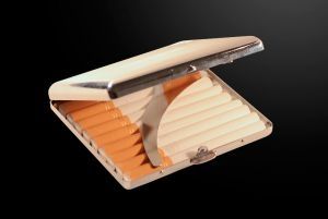 Metal cigarette case CARTEL