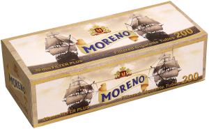 Cigarette Filtered Tubes MORENO 200 - 20 mm