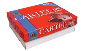 Cigarette Filtered Tubes CARTEL 1000 - 5 boxes