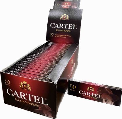 Rolling papers CARTEL RED 50 x 50 pcs.