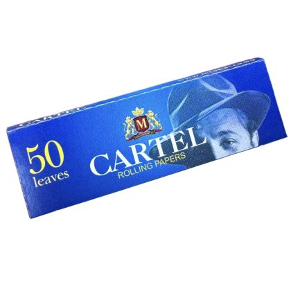 Rolling papers CARTEL Blue 50 pcs. in booklet