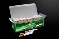 Luxurious Cigarette Filtered Tubes Maxi Gold 200