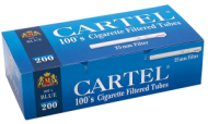 Tubes à cigarettes Cartel 100`s BLUE