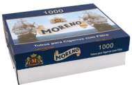 Cigarette Filtered Tubes MORENO 1000 Hard pack