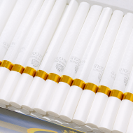 Luxurious cigarette filtered tubes Maxi Gold White 200 