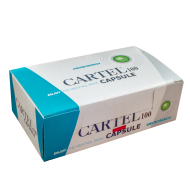 Cigarette filtered tubes CARTEL 100 Capsule - Menthol