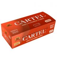 Tubes à cigarettes Cartel 100`s RED