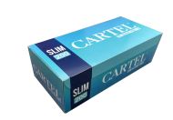 Tubes à cigarettes CARTEL 200 SLIM BLUE