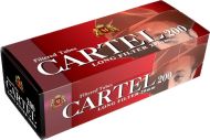 Cigarette filtered tubes CARTEL FILTER PLUS 20 mm - 200  x 50 boxes