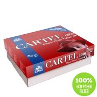Cigarette tubes with paper filter Cartel 1000 PAPER